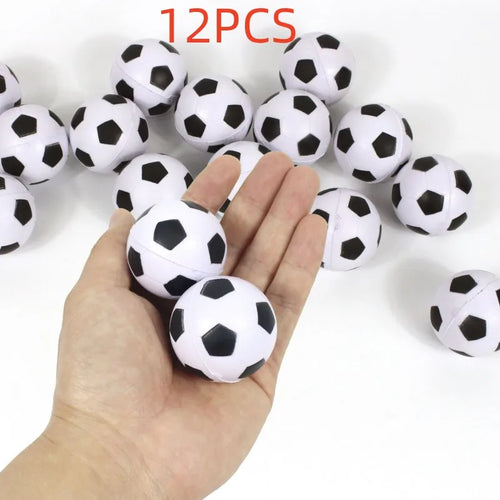 12PCS Mini Sponge Soft Body Balls Toys Adult Decompression Toys Kid Outdoor Toys Pet Toys Children'S Early Education Toys