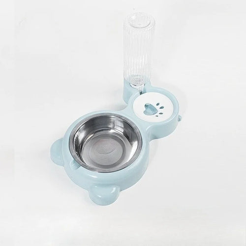 Pet Water Dispenser for Cats and Dogs Automatic Water Storage Pet Food Bowl Food Container with Waterer Pet Supplies