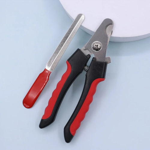 Pet Nail Clippers Pet Dog Cat Grooming Nail Scissors Stainless Steel Straight Handle Clippers Pet Supplies